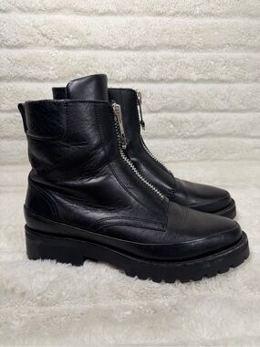 Thursday Boot Co. The Ryder Boots in Black Leather Size 8